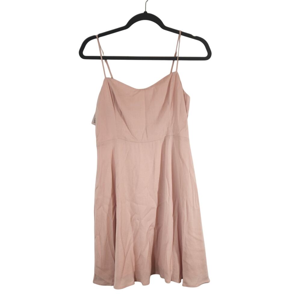 Sunday Best Aritzia Mini light Pink Sweetheart Strap Dress